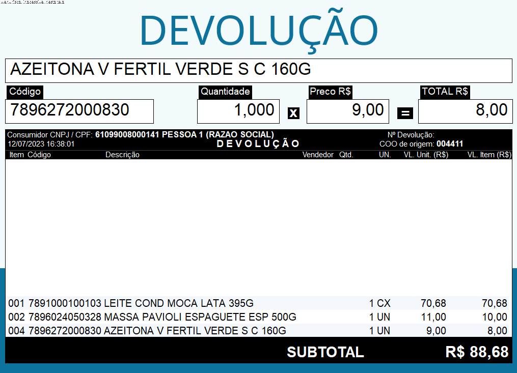 Imagem 9 - produtos com prazo máximo para devolução não ultrapassado