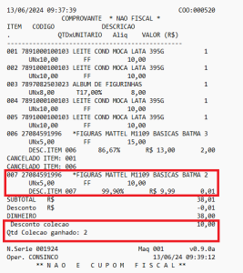 Imagem 38 - Comprovante da compra.